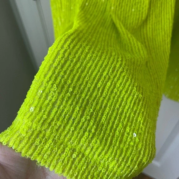 Avec les filles Anthropologie wide leg sequin pants - Picture 5 of 8